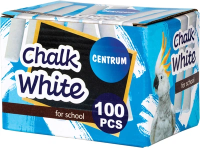 Мел белый Centrum круглый 100 шт (80372) (4030969803721)
