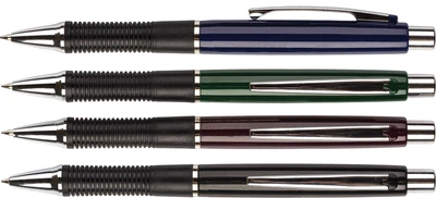 Ручка шариковая автоматическая Centrum Bat Синий 0.7 мм x 4 шт (822554) (2000998451448)