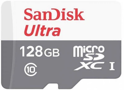 Карта пам'яті SanDisk microSD 128GB C10 UHS-I R100MB/s Ultra (647792)