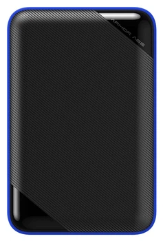 Жесткий диск Silicon Power 2.5" USB 3.2 1TB Armor A62 защита IPX4 Game Drive Black/Blue (SP010TBPHD62SS3B)