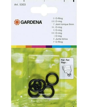 Уплотнительное кольцо Gardena 9 мм 5 шт (05303-20.000.00)