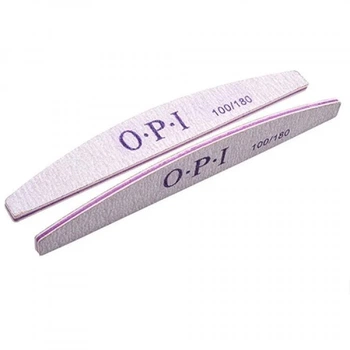 Двухсторонняя пилочка для ногтей, для маникюра OPI 100/180