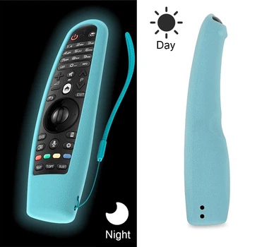 Чохол GlowCover для пульта LG Magic Remote (Smart TV) Cвітиться Blue (21976)