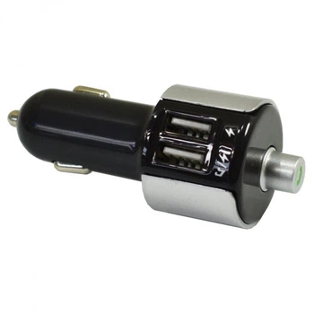 FM трансмітер CAR G9 автомобільний з Bluetooth і підтримкою MP3/WMA + USB,, micro USB Сірий (10428)