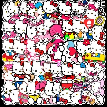 Набор наклеек Хеллоу Китти Hello Kitty 52 шт
