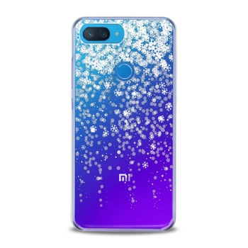Чехол силиконовый для Xiaomi (Красивые снежинки) Mi Mix 2S ксиоми ми микс silicone case (800152804)