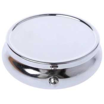 Футляр металевий круглий (3 відділи) Silenta Mirror Round (12456)