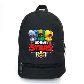 Рюкзак Бравл Старс Три Леона Cappuccino Toys (Brawl Stars -02) черный