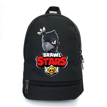 Рюкзак BIG Бравл Старс Ворон School Bag (BS -014) черный (43 х 30 х 17 см)