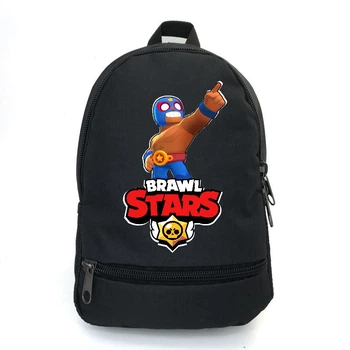 Рюкзак BIG Бравл Старс Эльпримо School Bag (BS -054) черный (43 х 30 х 17 см)