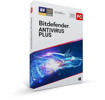 Антивирус BitDefender Antivirus Plus 3 ПК 1 год (электронная лицензия)