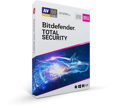 Антивирус BitDefender Total Security 1 ПК 1 год (электронная лицензия)