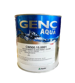 Краска для стекла Genc CW900.15 2К на водной основе база 1 л