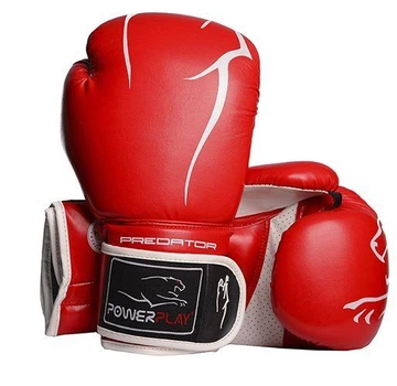 Боксерские перчатки 3018 Power Play 10oz Красно-белый (37228047)