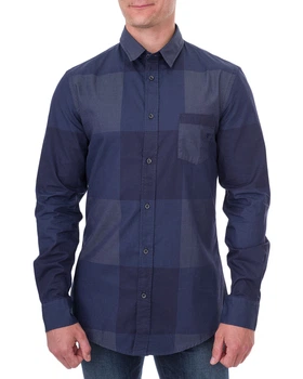 Сорочка чоловіча TRUSSARDI JEANS (52C00091-1T001450-U280/8-91) Синій 41