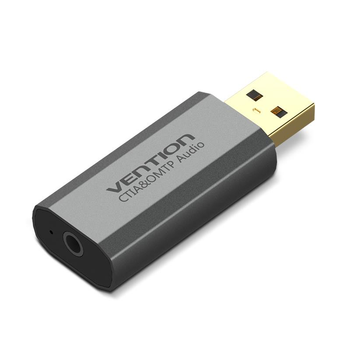 Звуковая карта Vention VAB-S19-H Gray