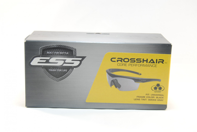 Окуляри захисні балістичні ESS Crosshair One Smoke Gray lens (ЕЕ9014-08)