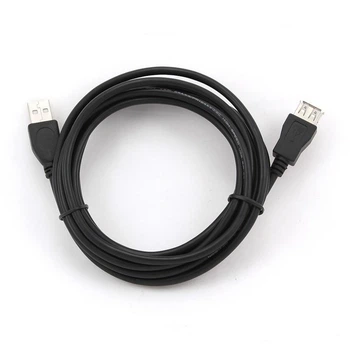 Кабель Cablexpert USB - USB V 2.0 (M/F), удлинитель, 3.0 м, черный (CCP-USB2-AMAF-10)