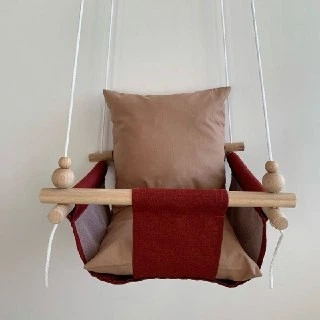 Дитячий гойдалка Infancy Карамель, Бордова основа