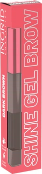 Гель для моделювання брів Ingrid Cosmetics Vegan Dark brown Темно-коричневий 7 мл (5902026663472)