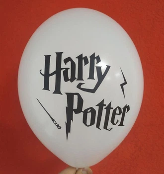 Латексный шар Star с рисунком Гарри Поттер Harry Potter 002 12 "30см белый 1960