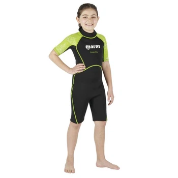 Гидрокостюм для снорклинга детский Mares Manta Jr Shorty 2,2 mm V2 6-7 лет (412460.-5)