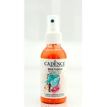 Фарба-спрей для тканини Cadence Your Fashion Spray Fabric Paint 100 мл Помаранчевий