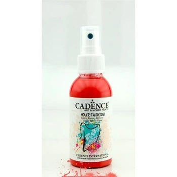 Краска-спрей для ткани Cadence Your Fashion Spray Fabric Paint 100 мл Скарлет