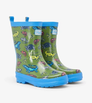 Гумові чоботи Hatley Aquatic Reptiles 13 зелений 31 (S21REK1366)
