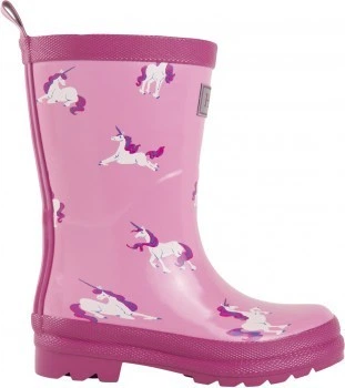 Гумові чоботи Hatley Majestic Unicorns 3 рожевий 34 (F18MUK1366)