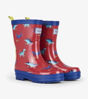Гумові чоботи Hatley Scooting Dinos 6 червоний 22 (S19DSK1366)