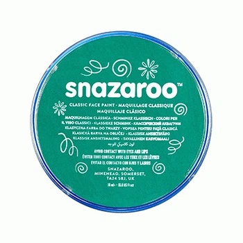 Аквагрим для лица и тела Snazaroo Classic 18мл №617 Зелено-голубой (1118617)