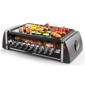 Электрошашлычница на 10 шампурів ViLgrand V1507GВ "Hot-dog" 3 в 1