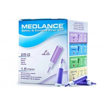 Автоматичний скарифікатор Medlance Plus Lite 25G (фасування по 25 шт.)
