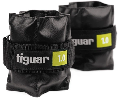 Обважнювачі для ніг Tiguar 2 шт. по 1 кг Чорні (TI-OB00010)