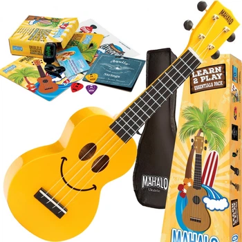 Укулеле сопрано Mahalo U-SMILE YWK (набор)