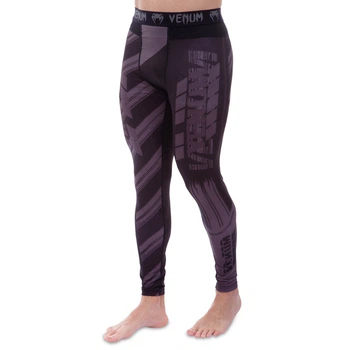 Штаны мужские компрессионные тайтсы мужские Venum Amrap Heroe 9607 размер M (44-46) Black-Grey