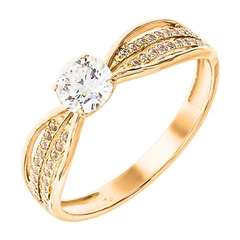 Кольцо Diamant К3284 (486720) 16.0