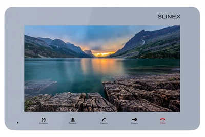 Видеодомофон Slinex SM-07M silver