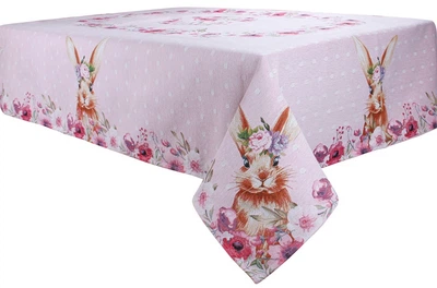 Скатерть гобеленовая Lefard Home Textile 711 Розовая 140х220 см (8697007110874) (711-087)