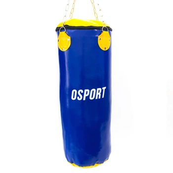 Боксерская груша для бокса детская (боксерский мешок) ПВХ OSPORT Lite 0.8м (OF-0049) Синяя