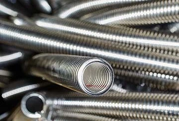 Гофра для відведення вихлопних газів від генератора Ø12