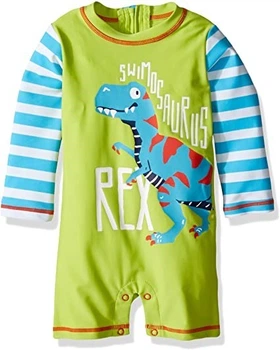 Комбінезон для плавання Hatley Roaring T-Rex 6m салатовий 69см (BS6TREX480)