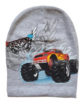 Демисезонная трикотажная шапка BIG WHEELS BE SNAZZY CDL-121114-LtGrayMelange светло-серый меланж 50-56 см (CDL-121114-LtGrayMelange-50-56)