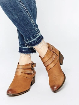 Ботильйони в стилі вестерн Steve Steve Madden SM261019-17 36 (7285136) Коричневий