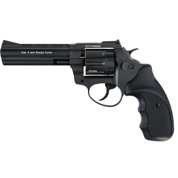 Револьвер під патрон Флобера Stalker S (4.5", 4.0 mm), ворон-чорний