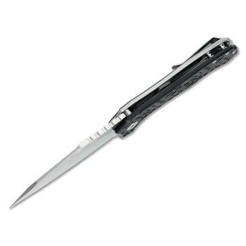 Нож складной Boker Plus CFM-A1 (длина: 213мм, лезвие: 92мм), черный-стальной