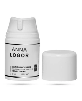Anna Logor - Зволожуючий крем із колоїдним сріблом Silver Plus Moisturizer, 50 мл