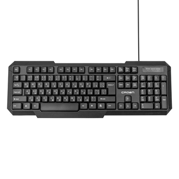 Клавіатура дротова Crown CMK-13 Black