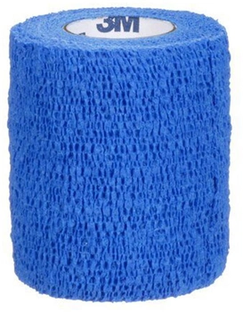 Еластичний автоадгезивний бинт Coban 7.5 см х 4.5 м Синій (500081)
